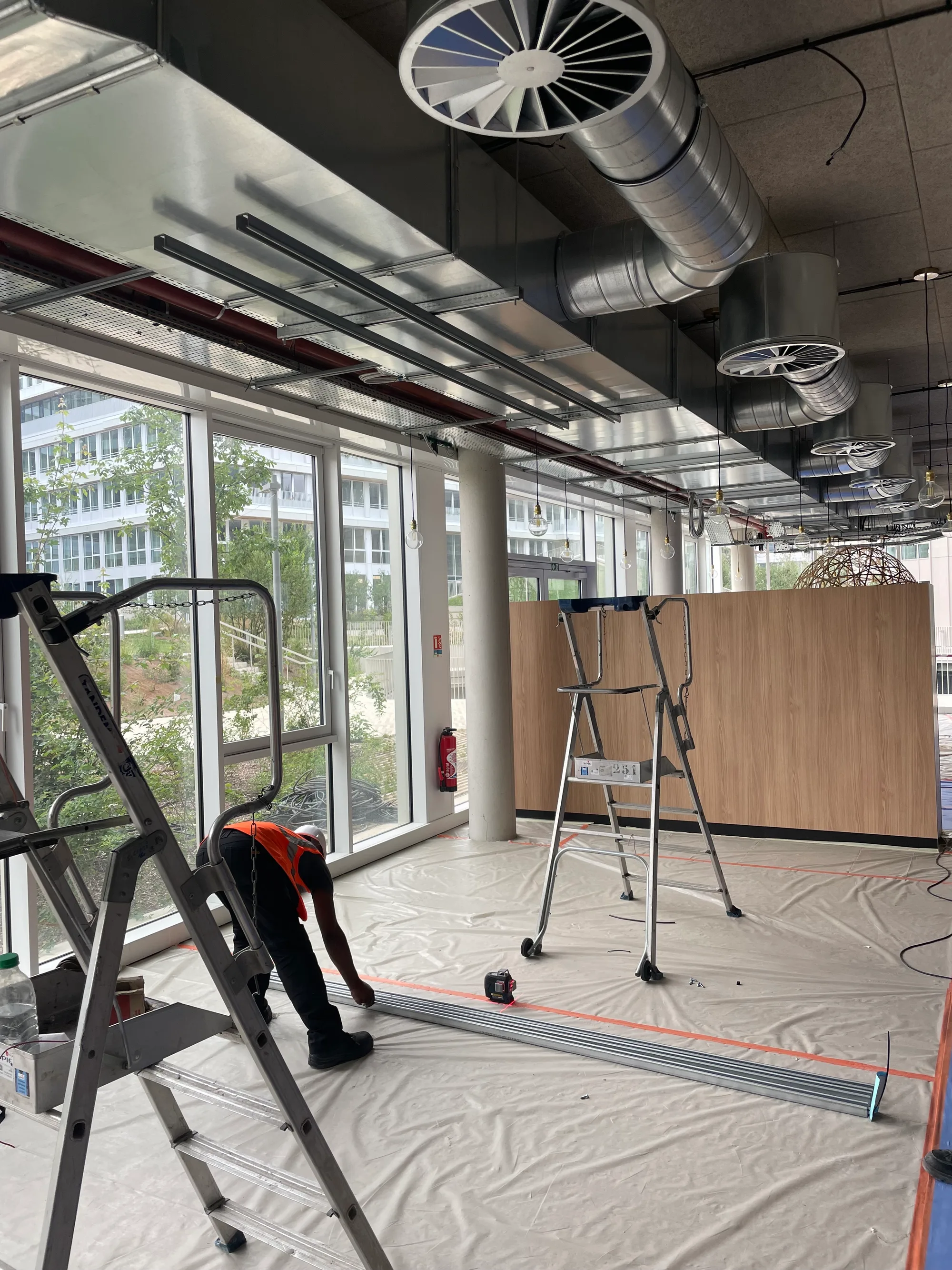Installation électrique complète Campus ENGIE Paris 2500m² - Projet d'envergure CEGRI SAS électricien